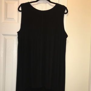 Alfani sleeveless high-low split tunic